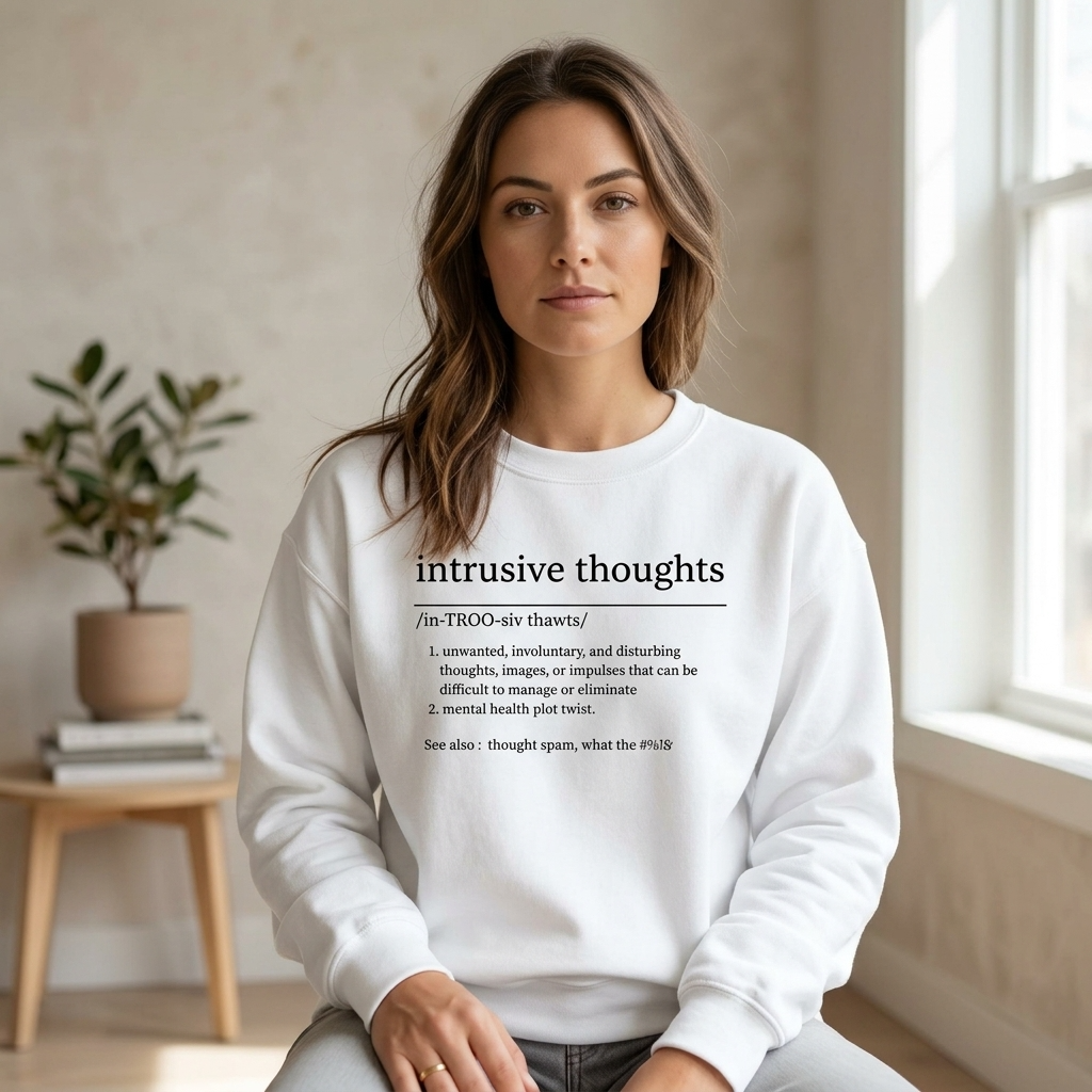 Intrusive Thoughts Crewneck Sweatshirt