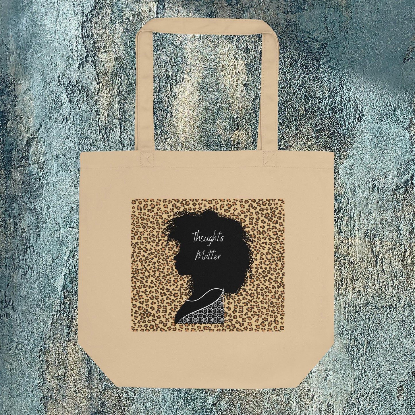Thoughts Matter Silhouette Eco Tote Bag