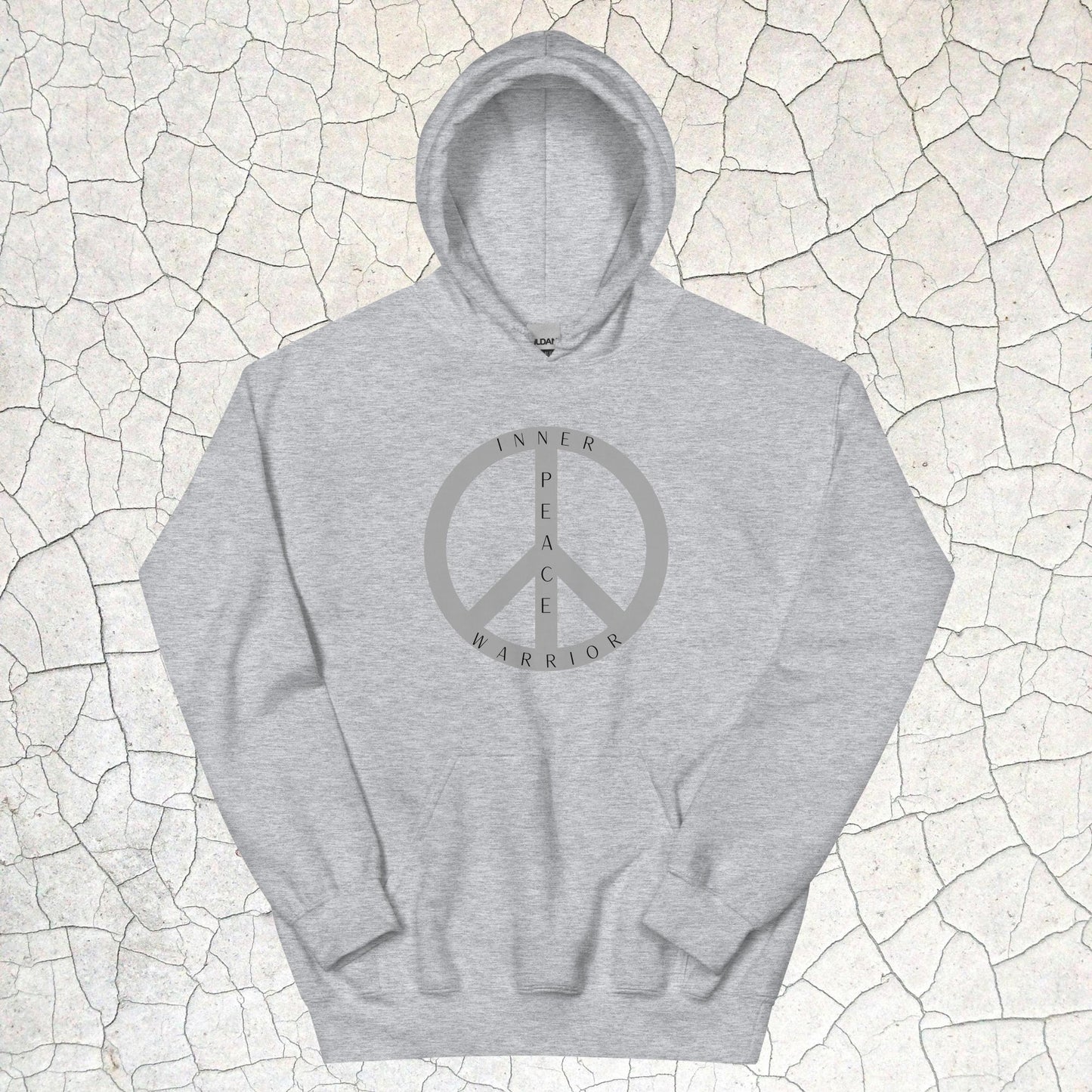 Inner Peace Warrior Sign Hoodie
