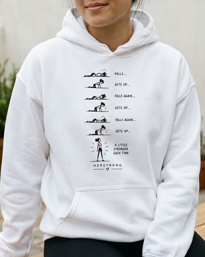 A Little Stronger | Graphic Hoodie for Women