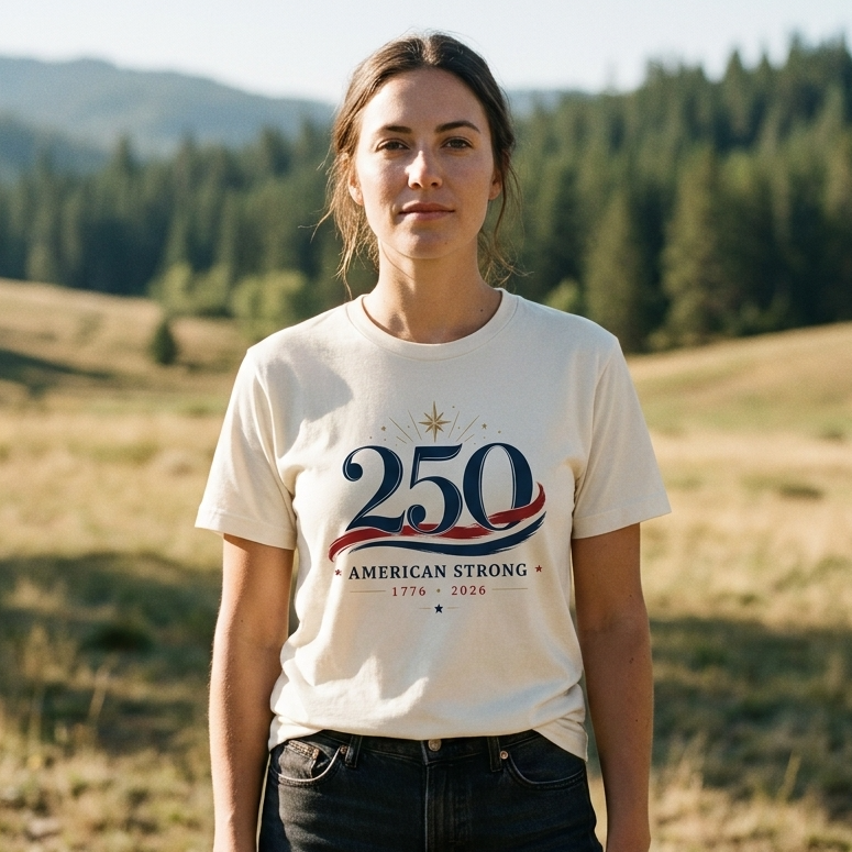 American Strong 250th Anniversary | Women's Graphic Tee