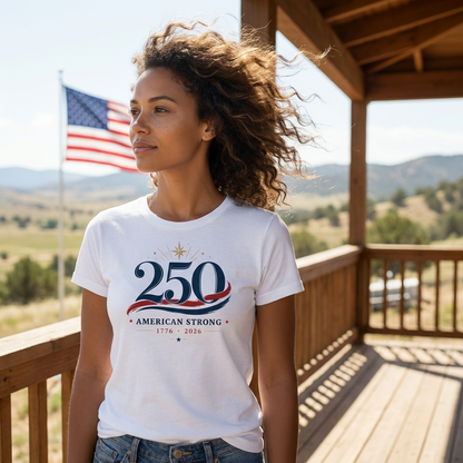 American Strong 250th Anniversary | Women's Graphic Tee