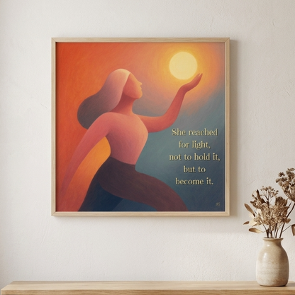 Become The Light | Poster