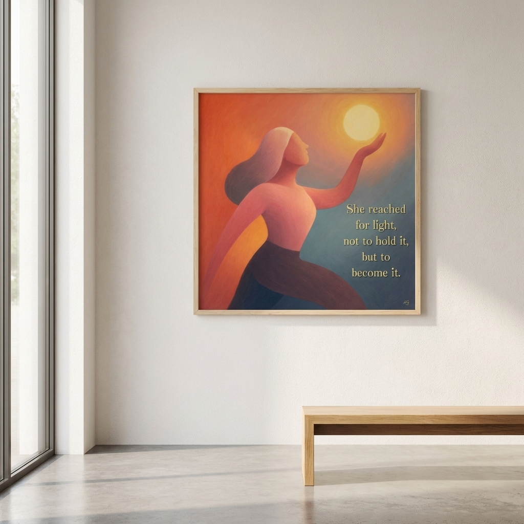 Become The Light | Poster