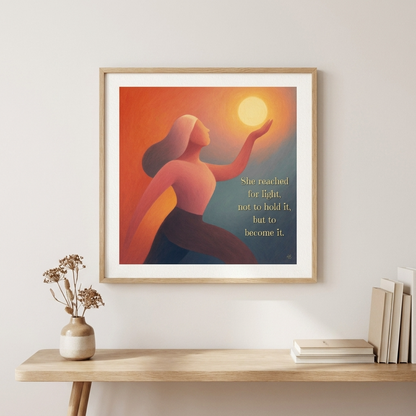Become The Light | Poster