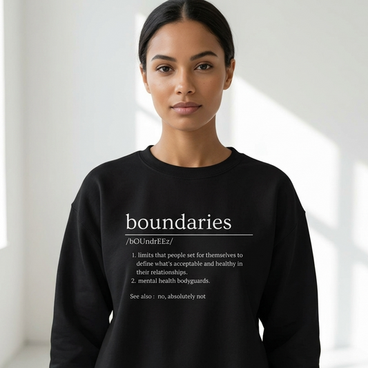 Boundaries Crewneck Sweatshirt