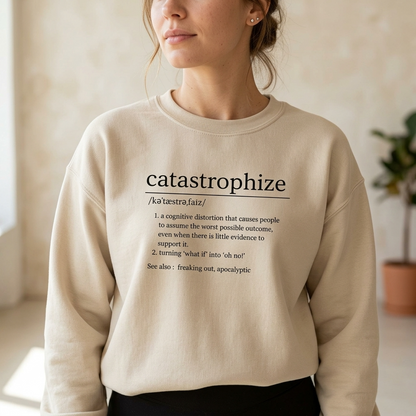 Catastrophize Crewneck Sweatshirt
