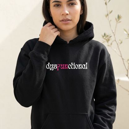 Dysfunctional Graphic Hoodie for Women