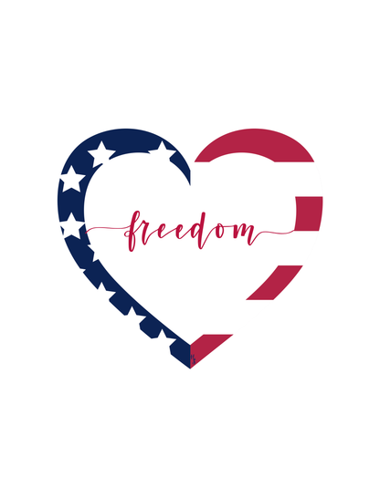 Freedom Heart | Women's Graphic Tee