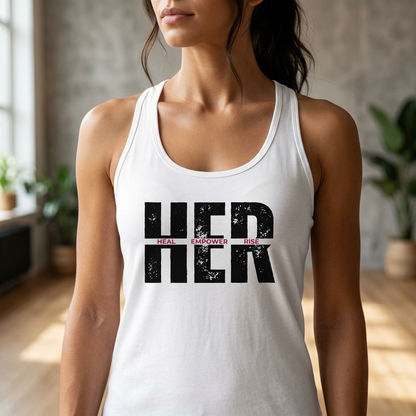HER - Heal. Empower. Rise. Tank Top