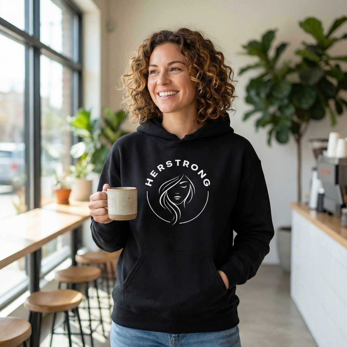 HERSTRONG Signature Logo Hoodie