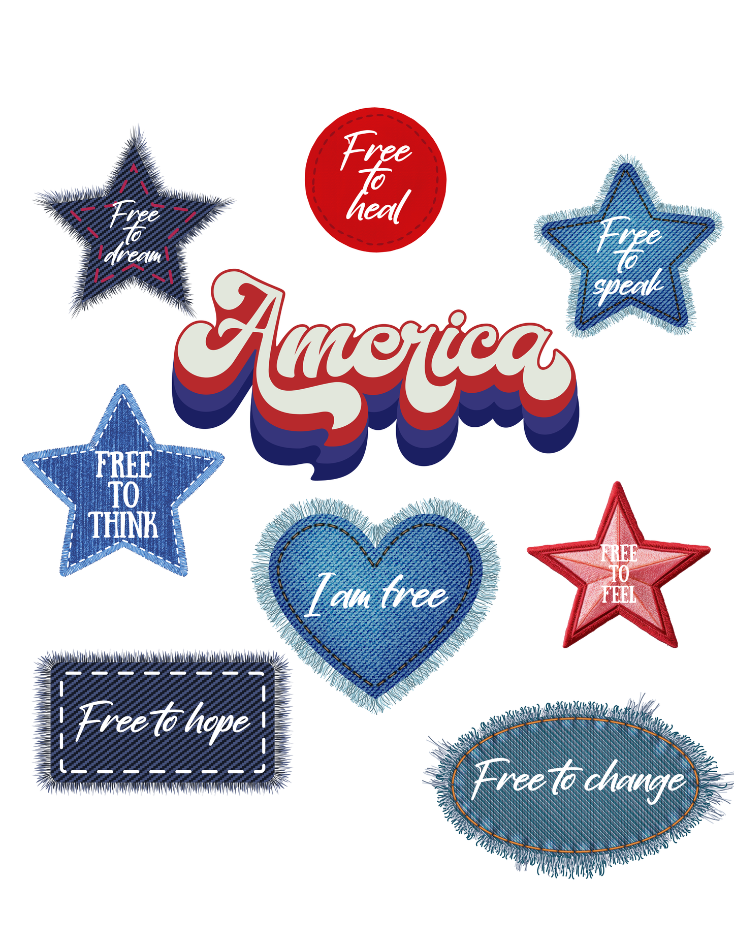 I Am Free | Women's Graphic Tee