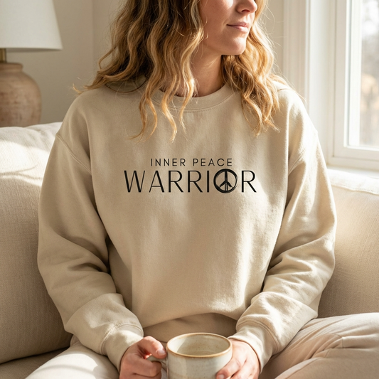 Inner Peace Warrior Crewneck Sweatshirt