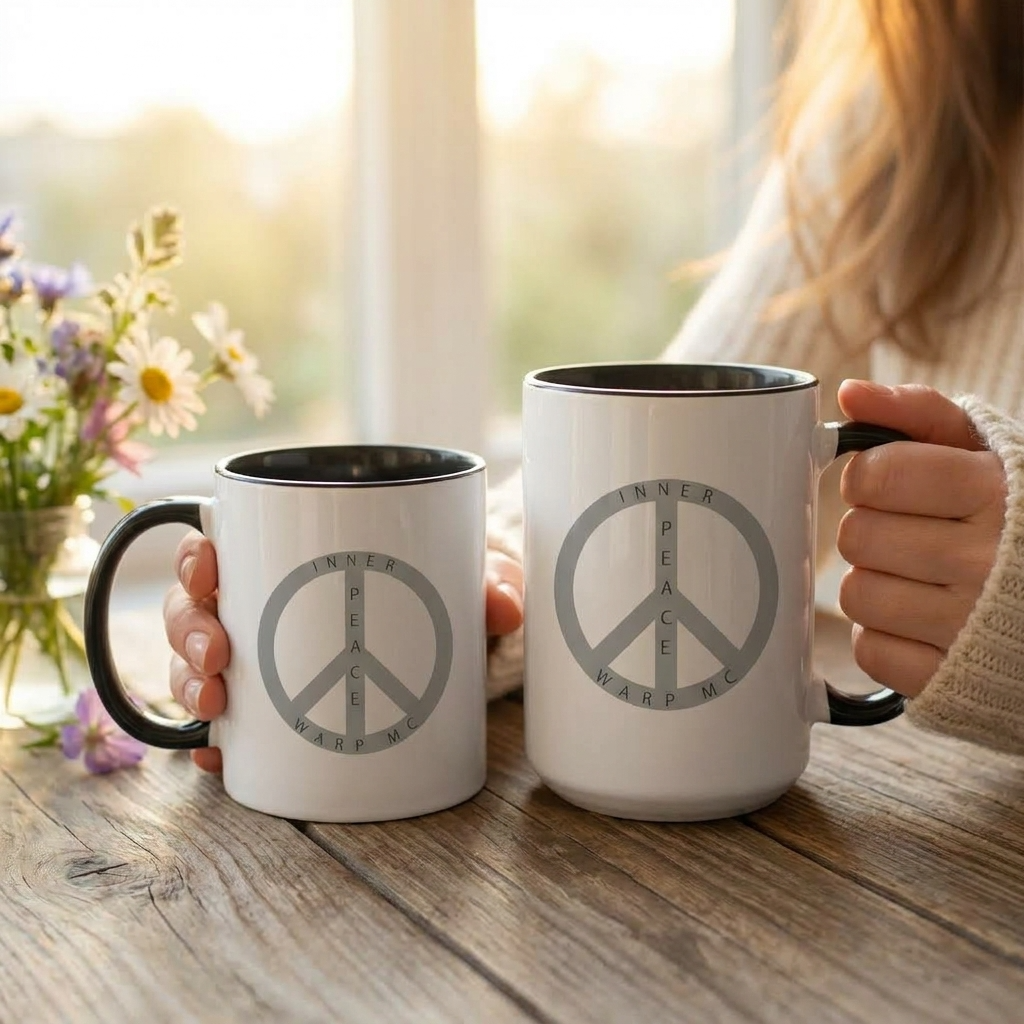 Inner Peace Warrior Sign Mug