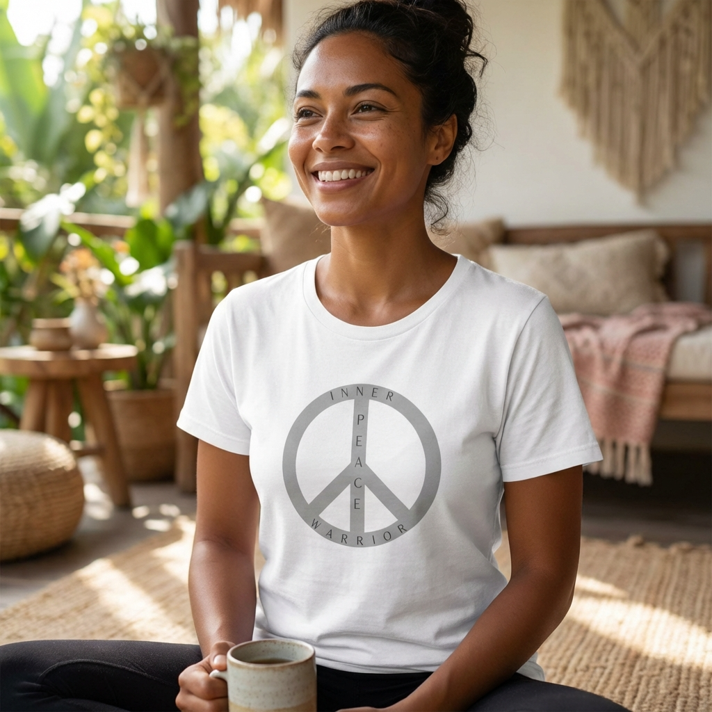 Inner Peace Warrior Sign Tee