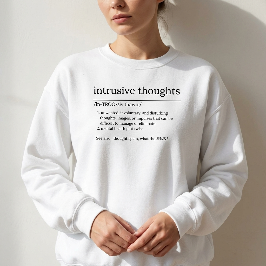 Intrusive Thoughts Crewneck Sweatshirt