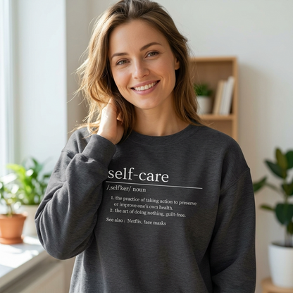 Self-Care Crewneck Sweatshirt