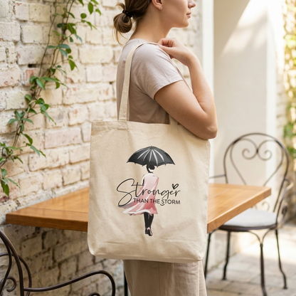 Stronger Than The Storm Eco Tote Bag