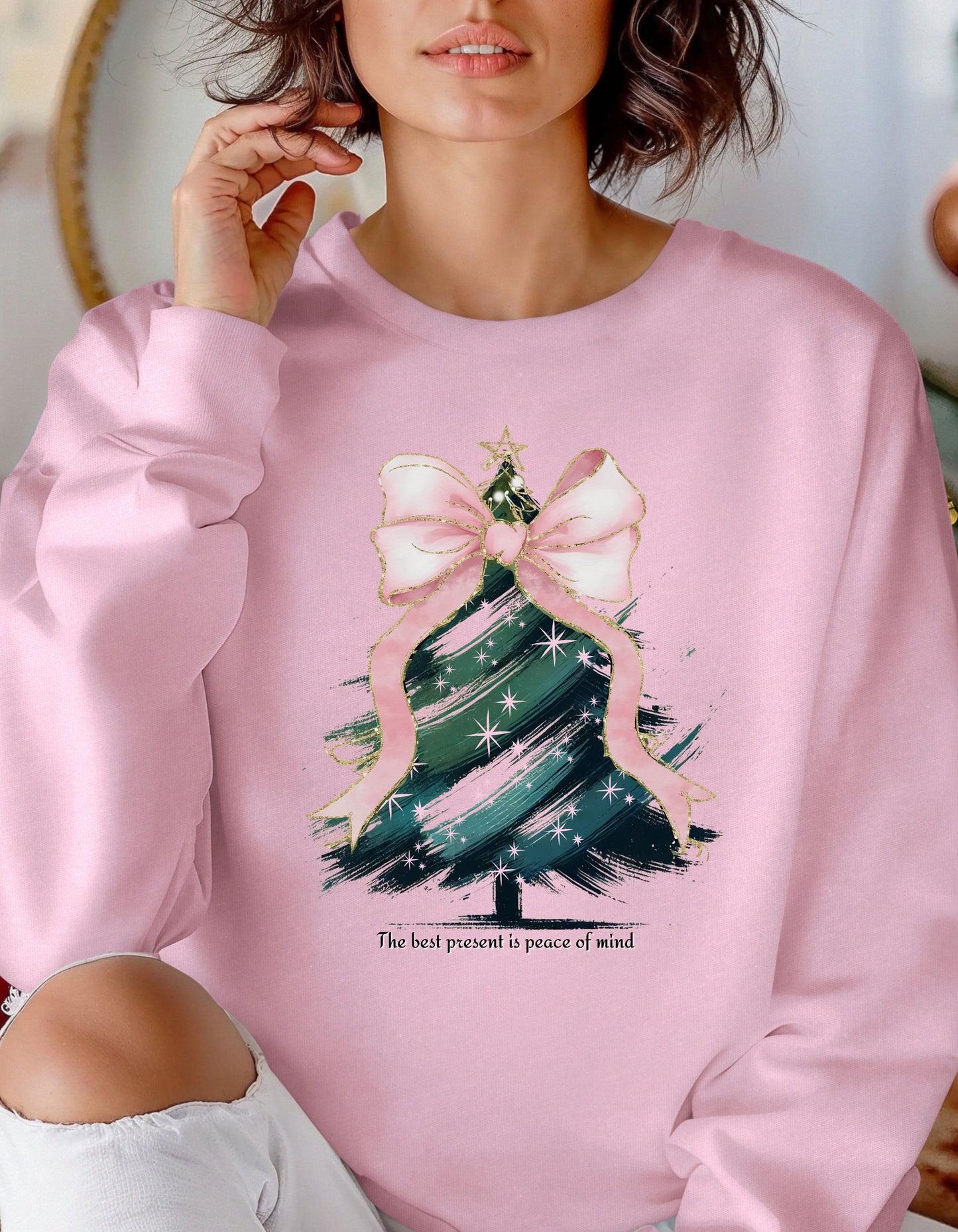 The Best Present Is Peace Of Mind Sweatshirt