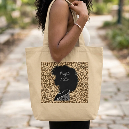 Thoughts Matter Silhouette Eco Tote Bag