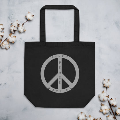 Inner Peace Warrior Sign Eco Tote Bag