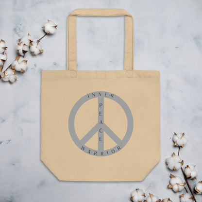 Inner Peace Warrior Sign Eco Tote Bag