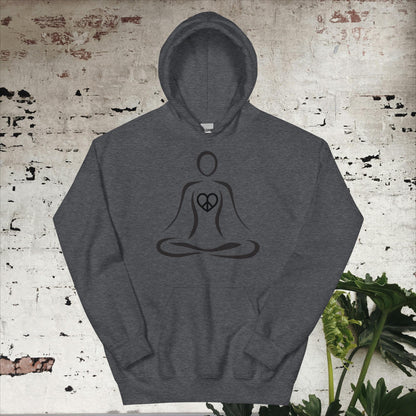 Inner Peace Heart Hoodie