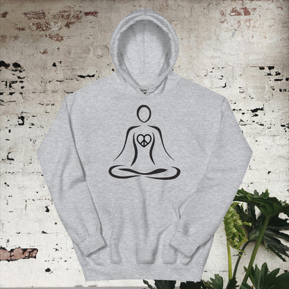 Inner Peace Heart Hoodie